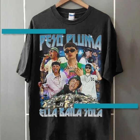 Peso Pluma Vintage Style Peso Pluma Graphic Peso Pluma Retro Peso Plu shirt tee - Picture 1 of 2